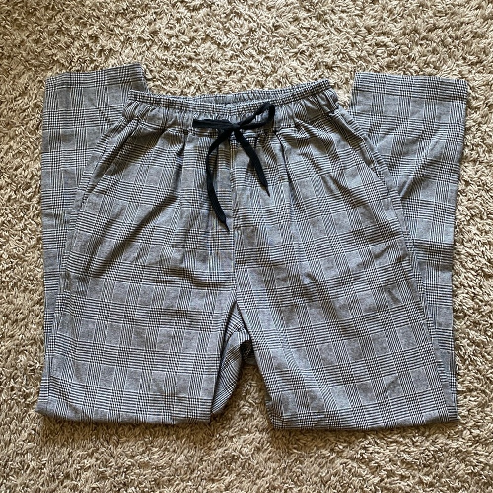 Business Casual Plaid Pants